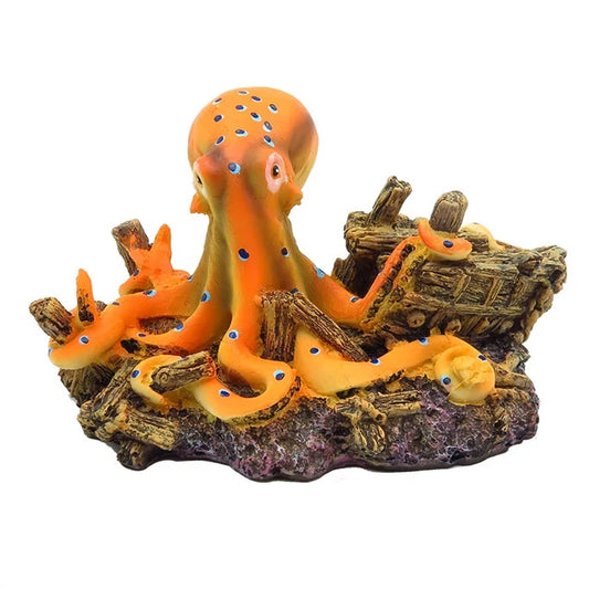 Resin Octopus Statue Ornaments Landscaping - ProPawPet.com
