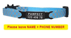 Cat Collar Custom Personalized ID Free - ProPawPet.com