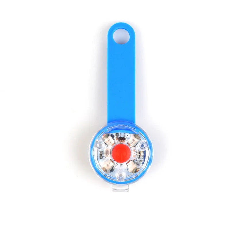 LED Dog & Cat Collar Pendant Night Safety Luminous Light – 6 Colors