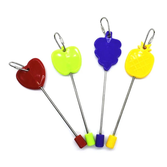 Stainless Steel Meat Food Holder Stick Fruit - ProPawPet.com