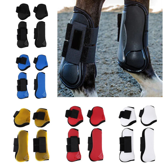 2 Pairs Horse Leg Boots Front Hind Leg - ProPawPet.com