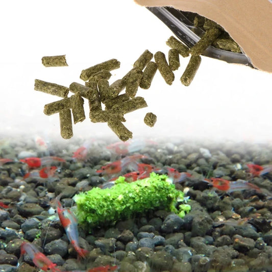 Hotest 35g Crystal Red Shrimp Food Natural Spinach Mixed for Aquariums