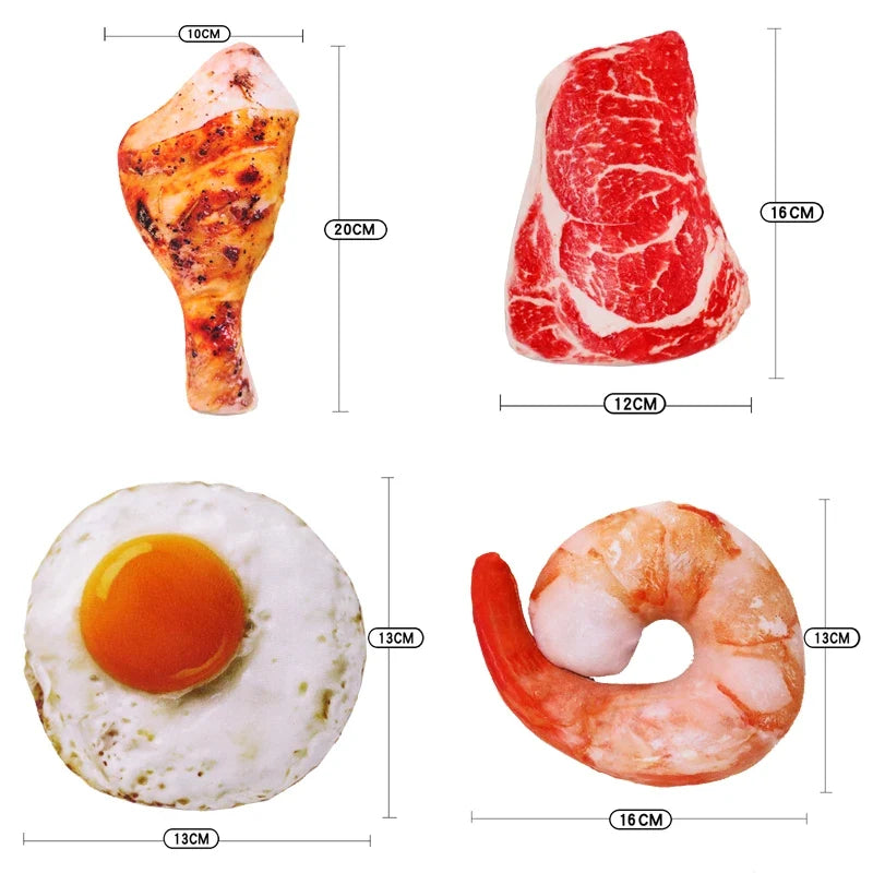 Bone Beef Shape Pet Dog Squeaker Toys for - ProPawPet.com