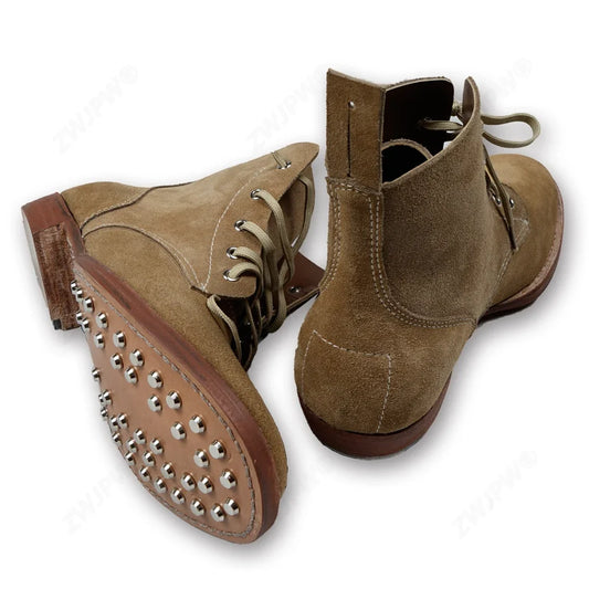 WW2 HIGH QUALITY Boots Made Of Pure Cowhide - ProPawPet.com
