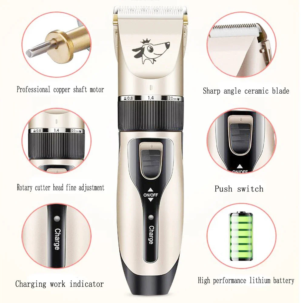 Dog Hair Trimmer Electrical Pet Professional - ProPawPet.com
