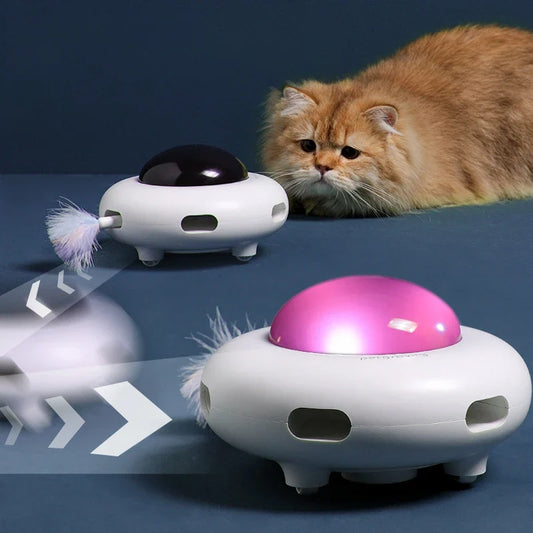 Pet Electronic UFO Smart Funny Cat Turntable - ProPawPet.com