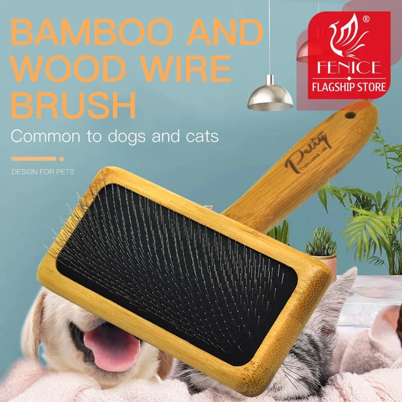 Fenice Dog Cat Comb Brush Needle Open Knot - ProPawPet.com