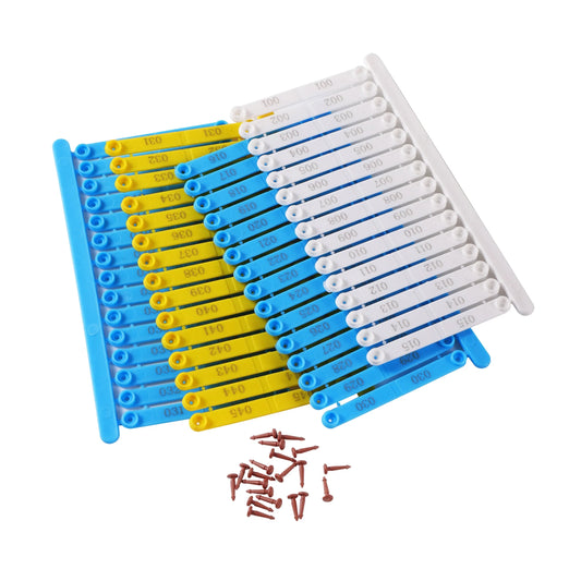 100Pcs/lot Chicken Wings Identification Ring - ProPawPet.com