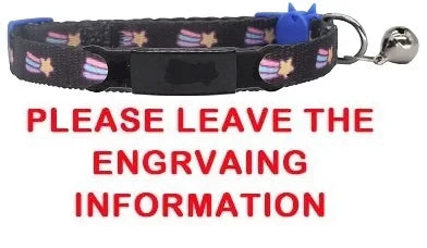 Cat Collar Custom Personalized ID Free - ProPawPet.com