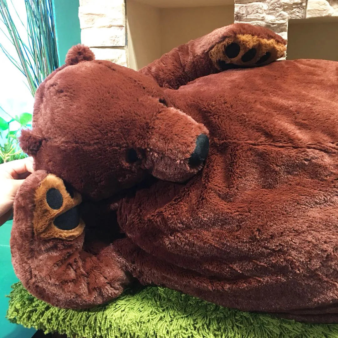 1M Big Simulation Brown Bear Plush Toy - ProPawPet.com