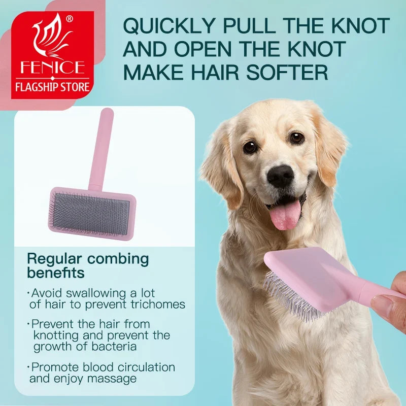 Fenice Professional Dog Comb Unknotted Brush - ProPawPet.com