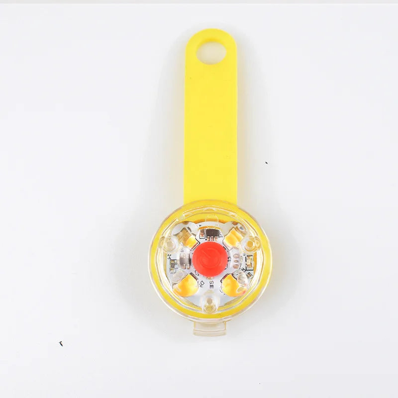 LED Dog & Cat Collar Pendant Night Safety Luminous Light – 6 Colors