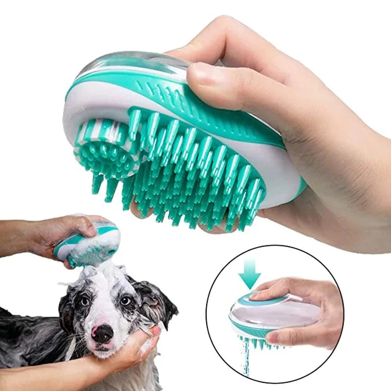Pet Dog Cat Bath Brush 2-in-1 Pet SPA - ProPawPet.com