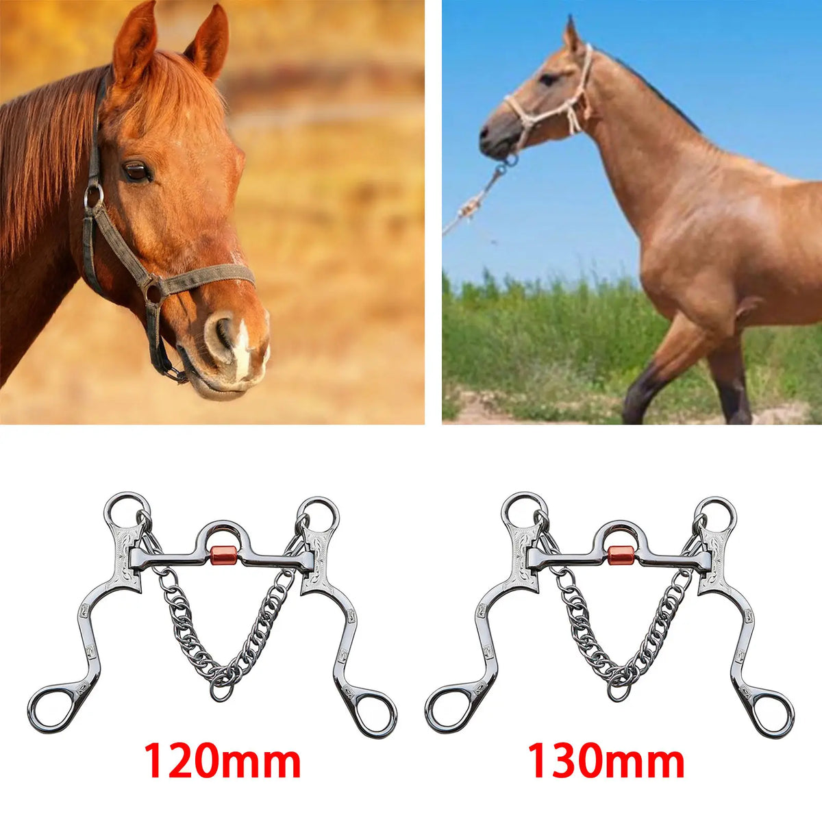 Stainless Steel Horse Bit Copper Mouth Sweet - ProPawPet.com