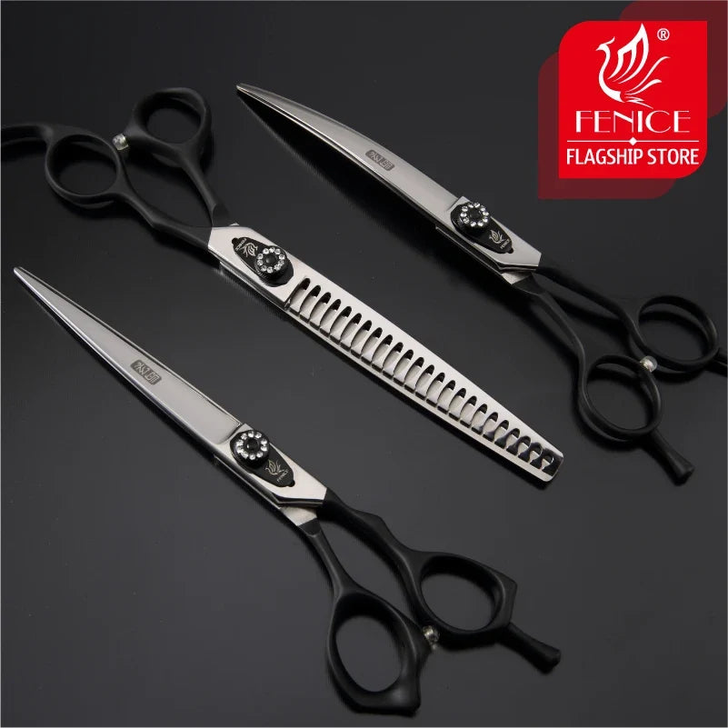 Fenice Dog Scissors Set Straight&Thinning&Cur - ProPawPet.com