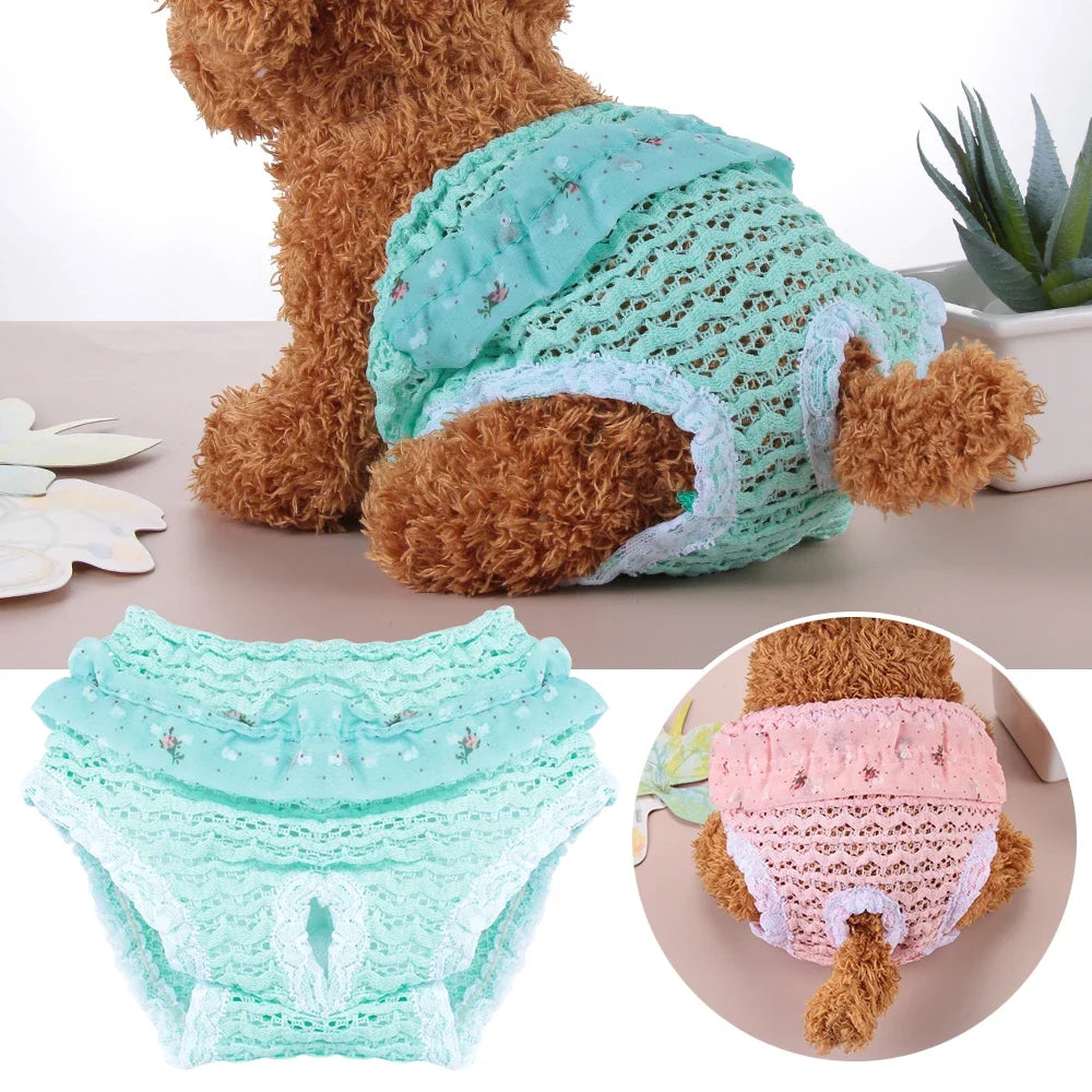 Chiffon Pet Physiological Pants Cute - ProPawPet.com