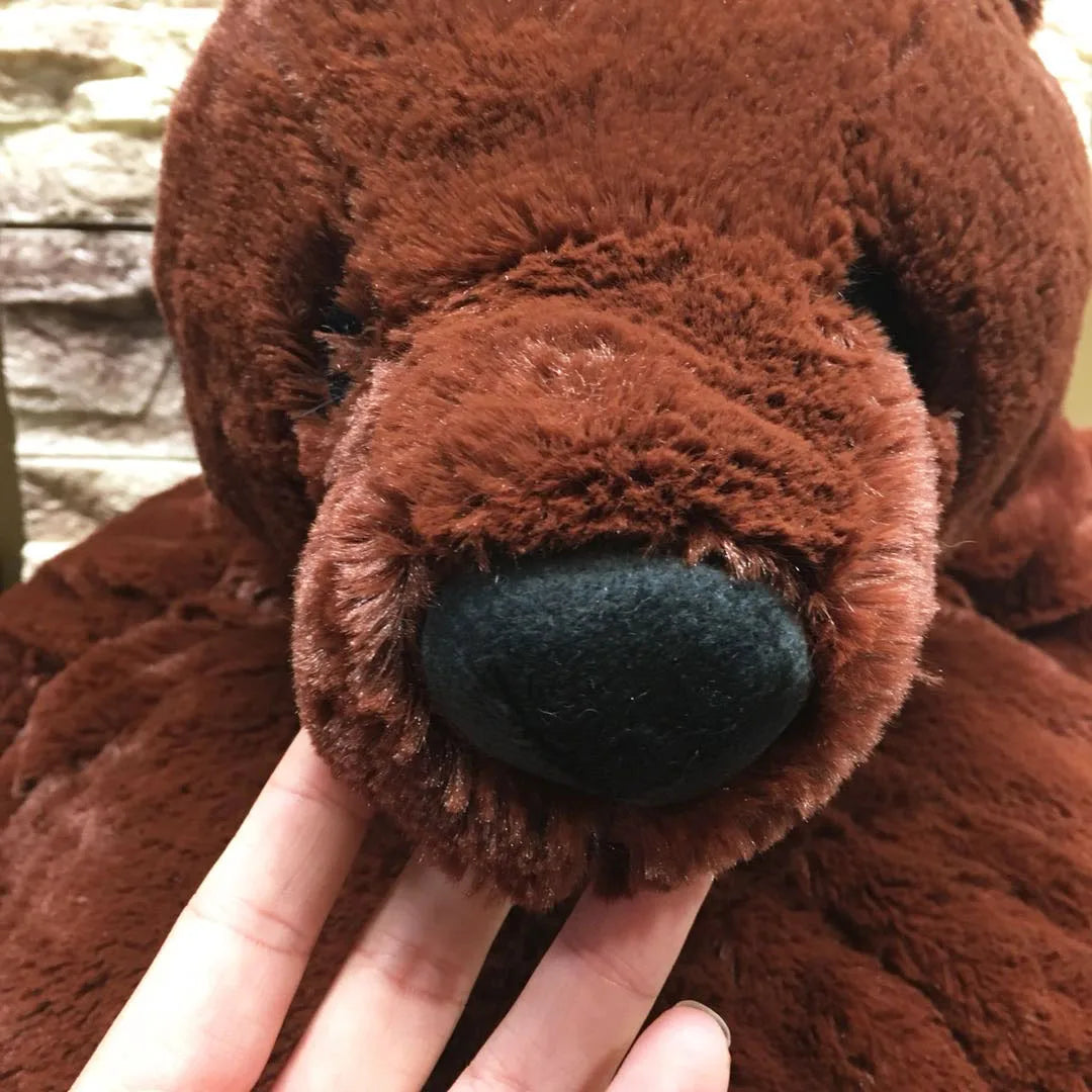 1M Big Simulation Brown Bear Plush Toy - ProPawPet.com