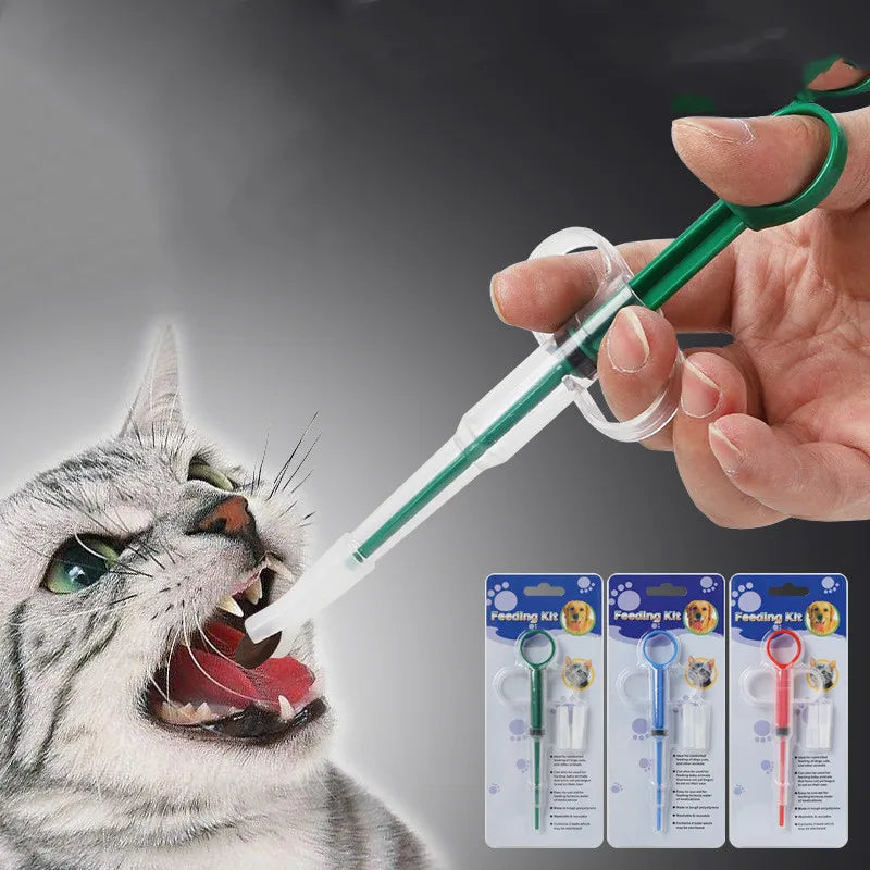 1pc Pet Cat Syringe Dog Medicine Feeder - ProPawPet.com