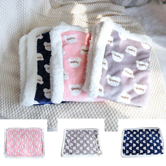 Thick Lamb Fleece Pet Dog Blanket Soft - ProPawPet.com