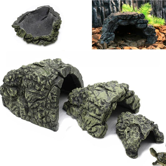 Reptile Hiding Cave Lizard Snake Turtle Hide - ProPawPet.com