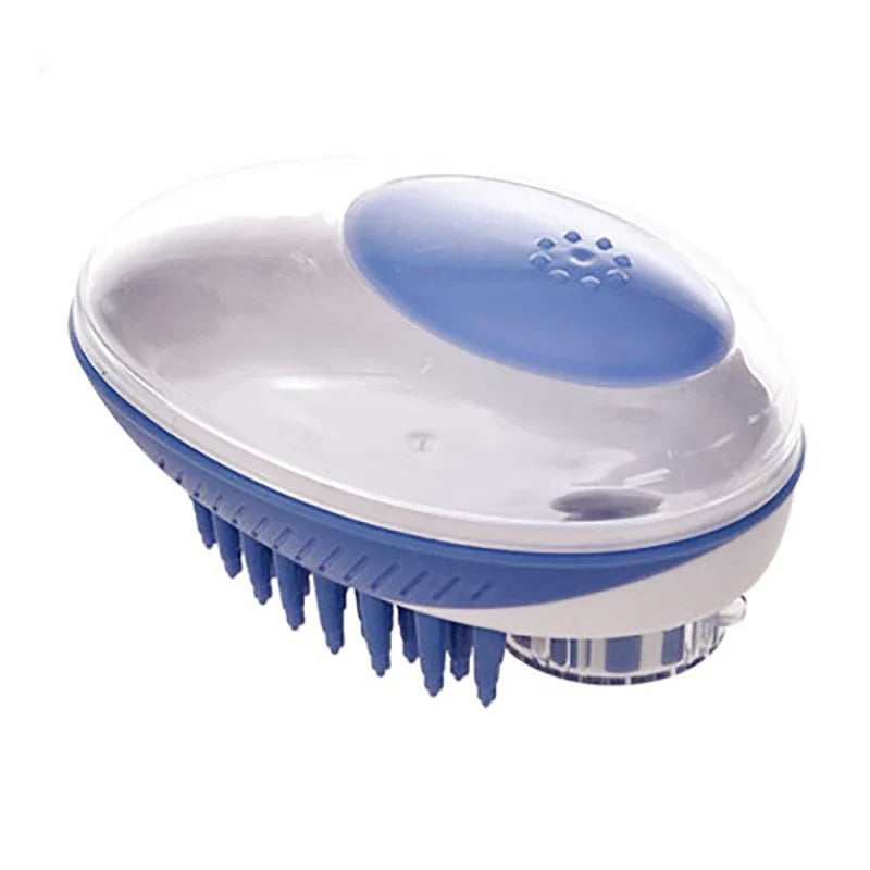 Dog & Cat Bath Grooming Brush 2-in-1 SPA Massage Comb – 6 Colors