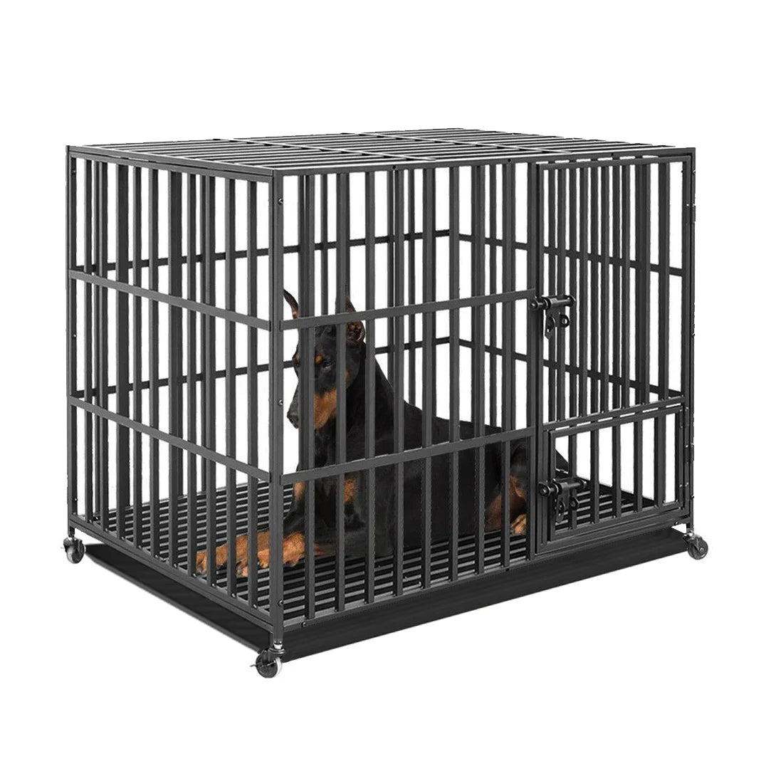 Bingopaw 37” 42” 46” Heavy Duty Dog Cage - ProPawPet.com