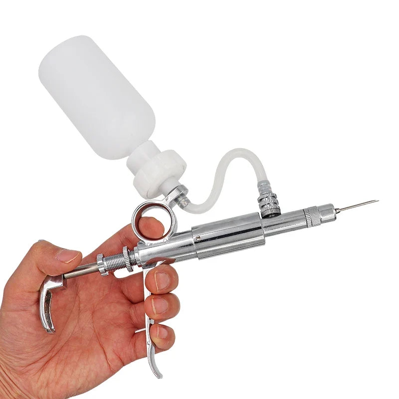 0.5 5ml Automatic Livestock Continuous Syringe