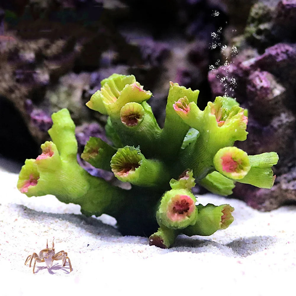 Resin Coral Reef Aquarium Ornaments Fish - ProPawPet.com
