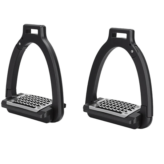 1 Pair Horse Stirrups Alloy Side Opening - ProPawPet.com