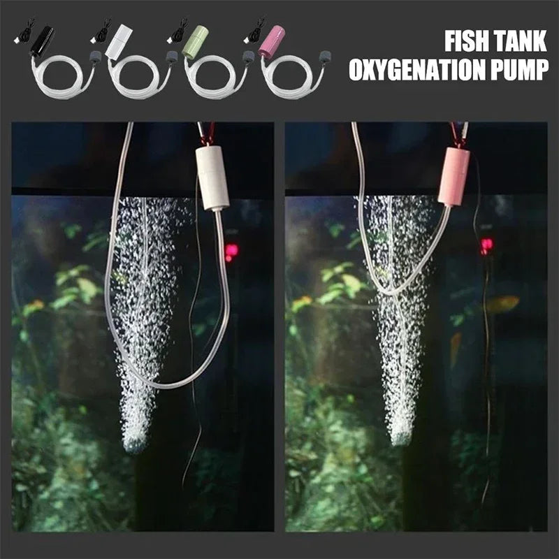 Mini Oxygen Pump USB Portable Fish Tank Fish - ProPawPet.com