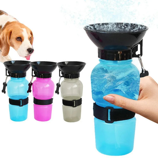 500ml Outdoor Squeeze Portable Pet Dog Water - ProPawPet.com