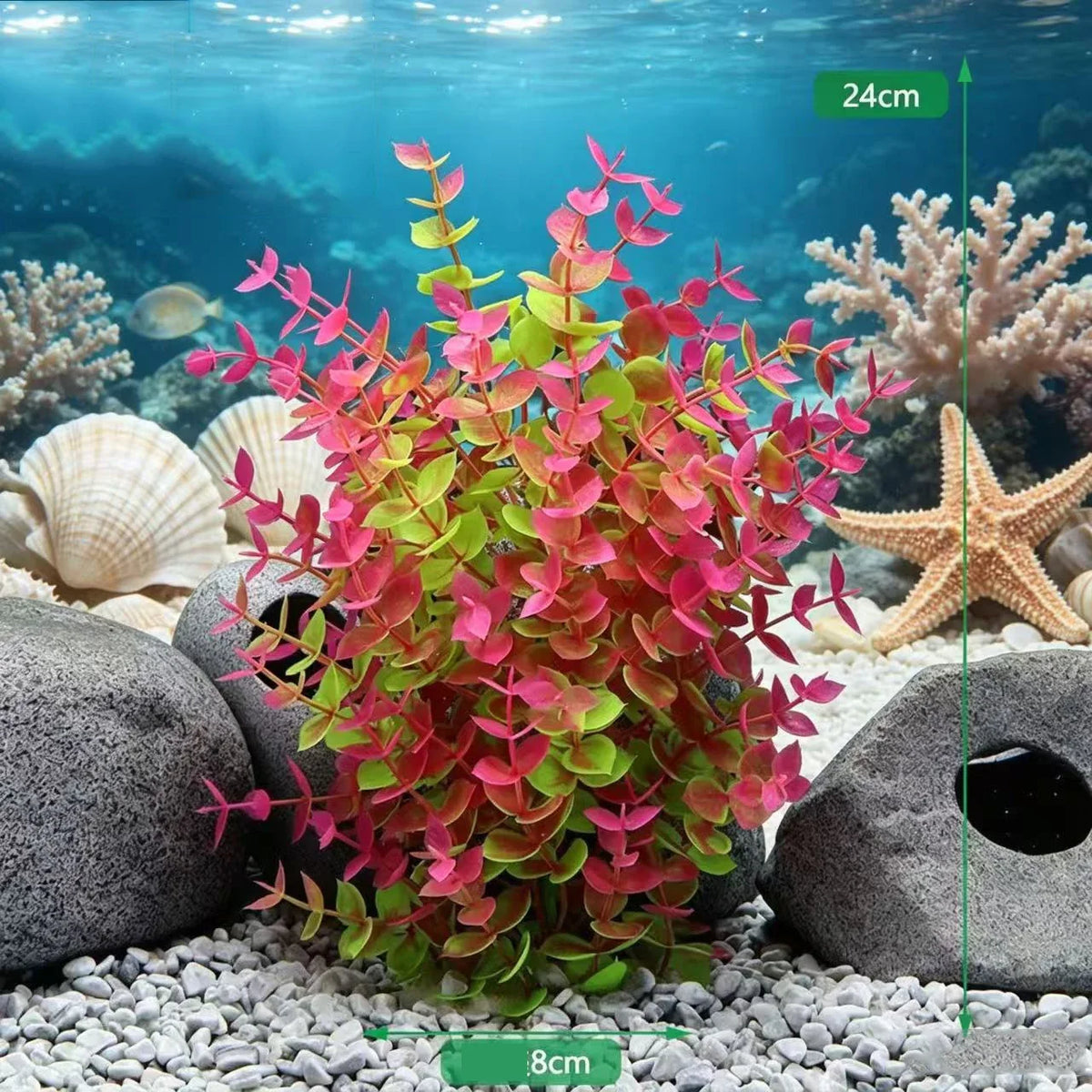 Plastic Artificial Aquarium PVC Plants - ProPawPet.com