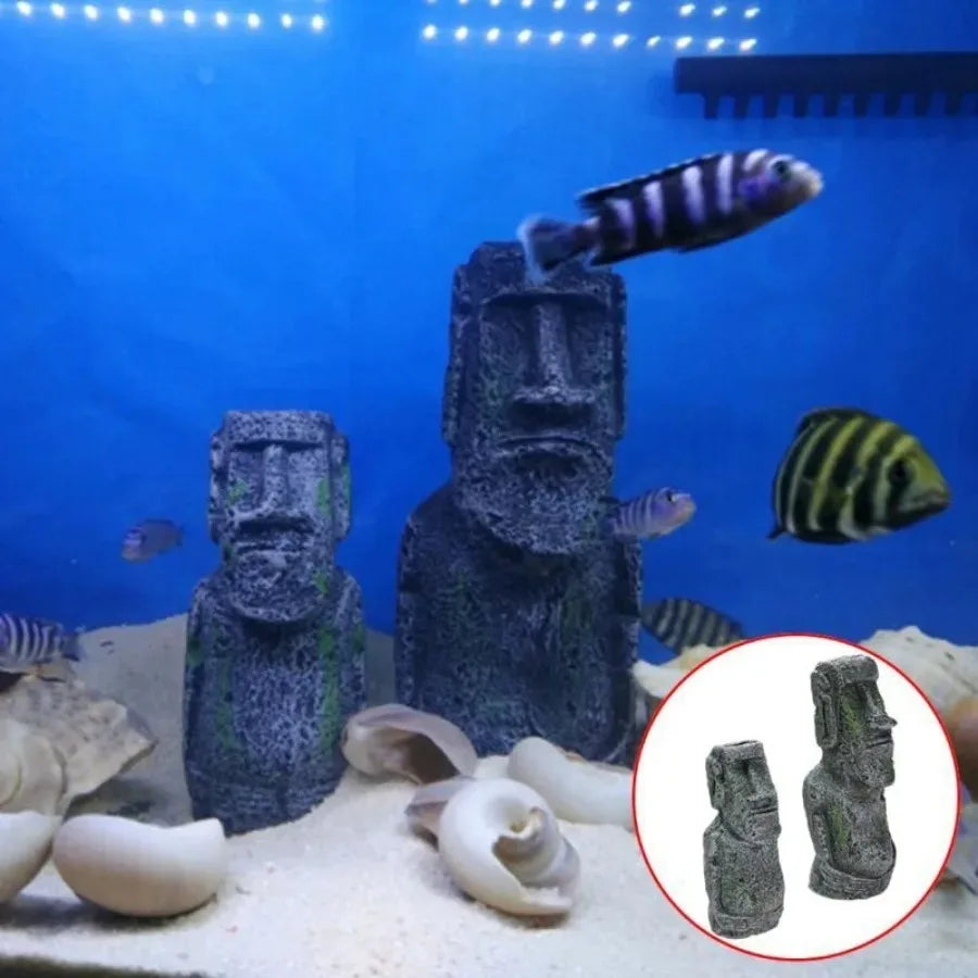 Easter Island Stone Statue Resin Decoration - ProPawPet.com