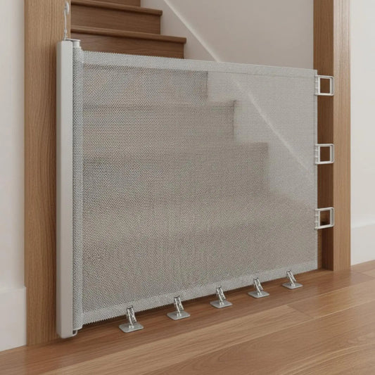 Retractable Pet Gate Auto Retracting Mesh - ProPawPet.com