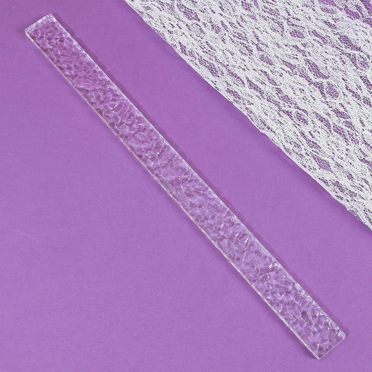 Ice Patterned Acrylic Cat S Paw Horse Whip – 4 Colors