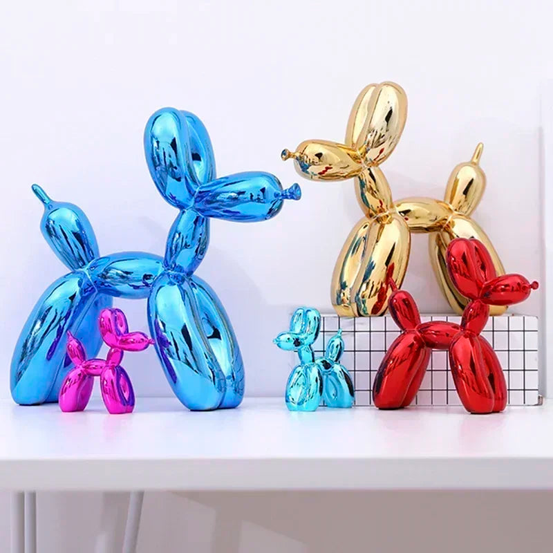 Resin Balloon Dog Sculpture Home Decor Table - ProPawPet.com