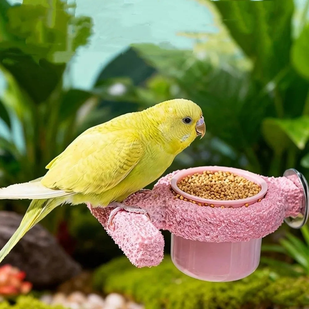 Resin Bird Cage Feeder Jumping Platform - ProPawPet.com