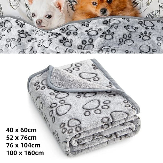 1Pc Pet Blanket Warm Comfortable Coral - ProPawPet.com