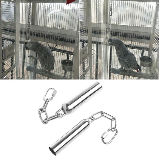 Pet Bird Stainless Steel Chew Parrot Hanging - ProPawPet.com