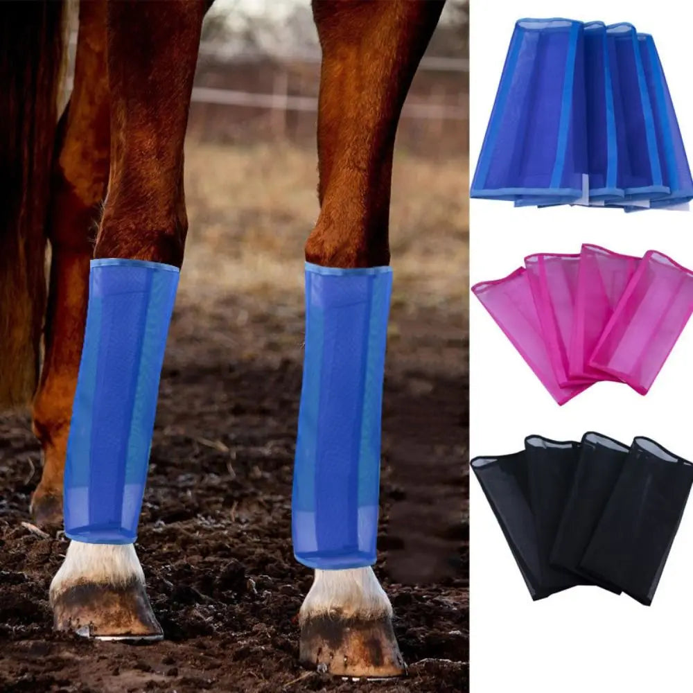 4pcs/set Breathable Fly Boots for Horses - ProPawPet.com