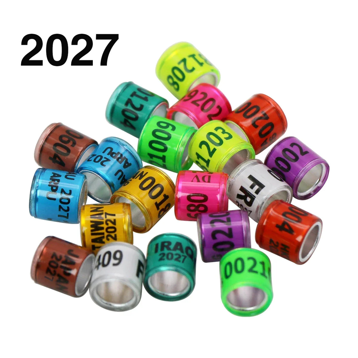 100 Pcs 2026/27 Aluminum Plastic Pigeon Foot - ProPawPet.com