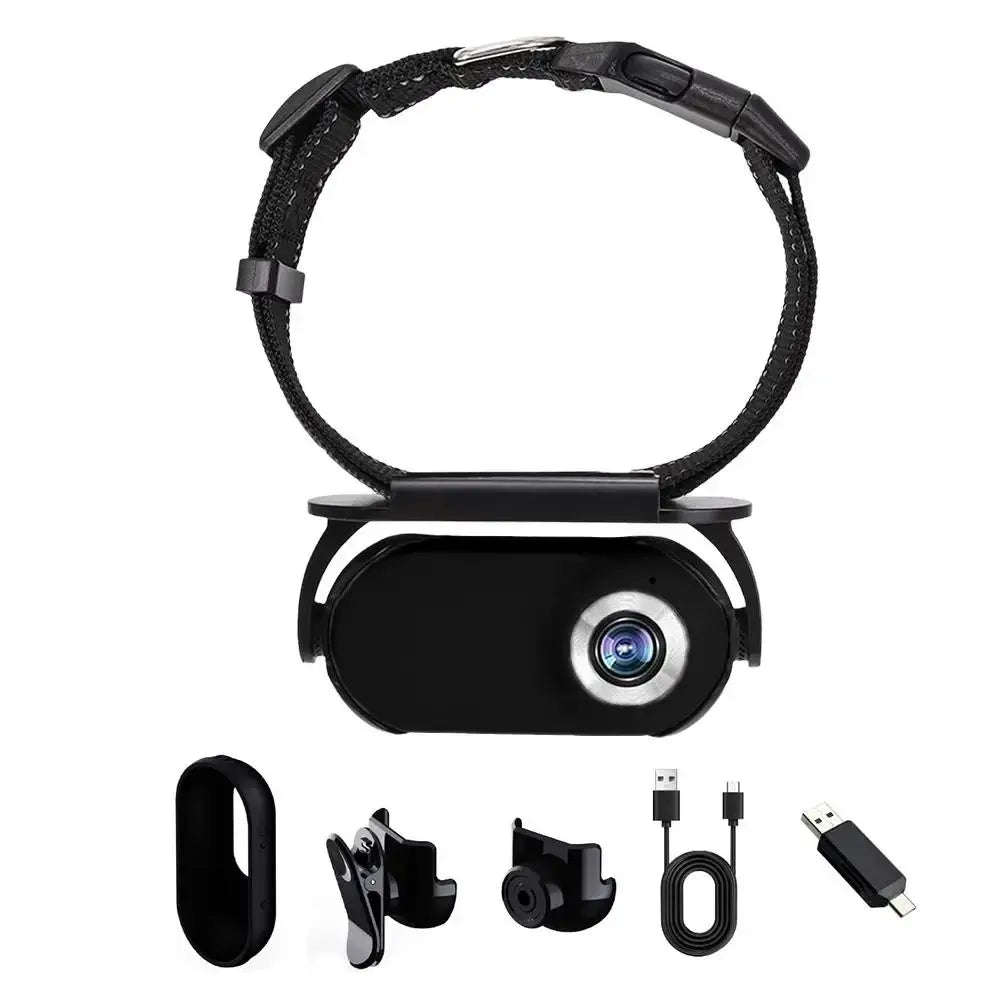 360°Rotation Pet Camera 120° Wide Angle Mini Body Portable – 2 Colors