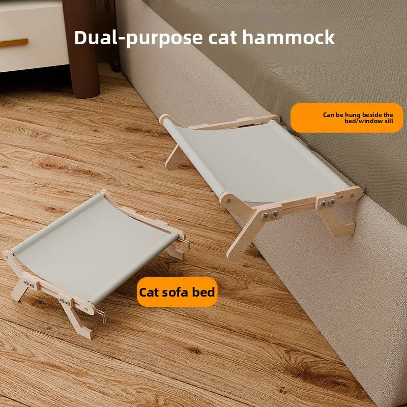 Wooden Suction Cup Cat Window Hammock - ProPawPet.com