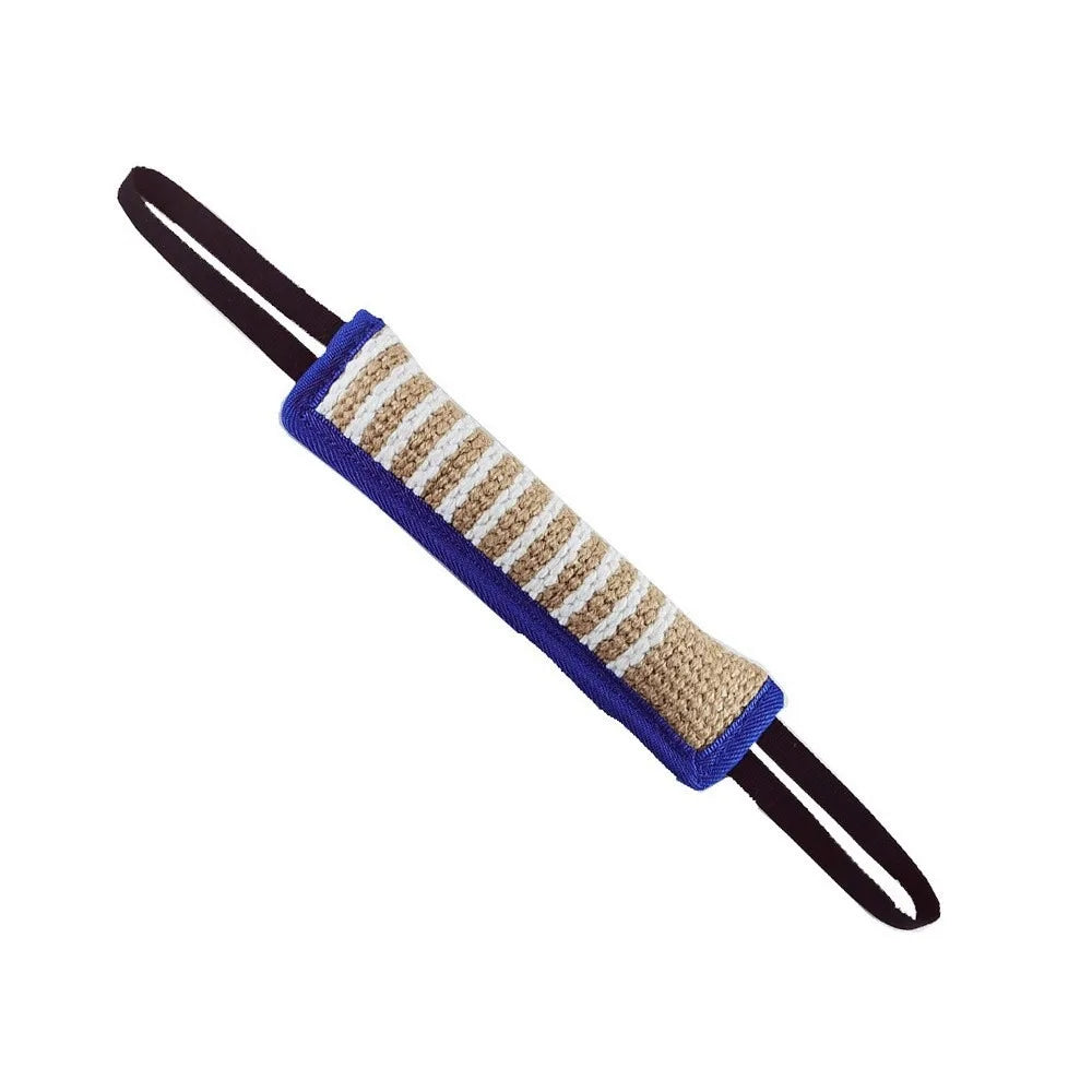 Tug Toy for Dogs Jute with 2 Strong Handles Lasting Training – 4 Colors