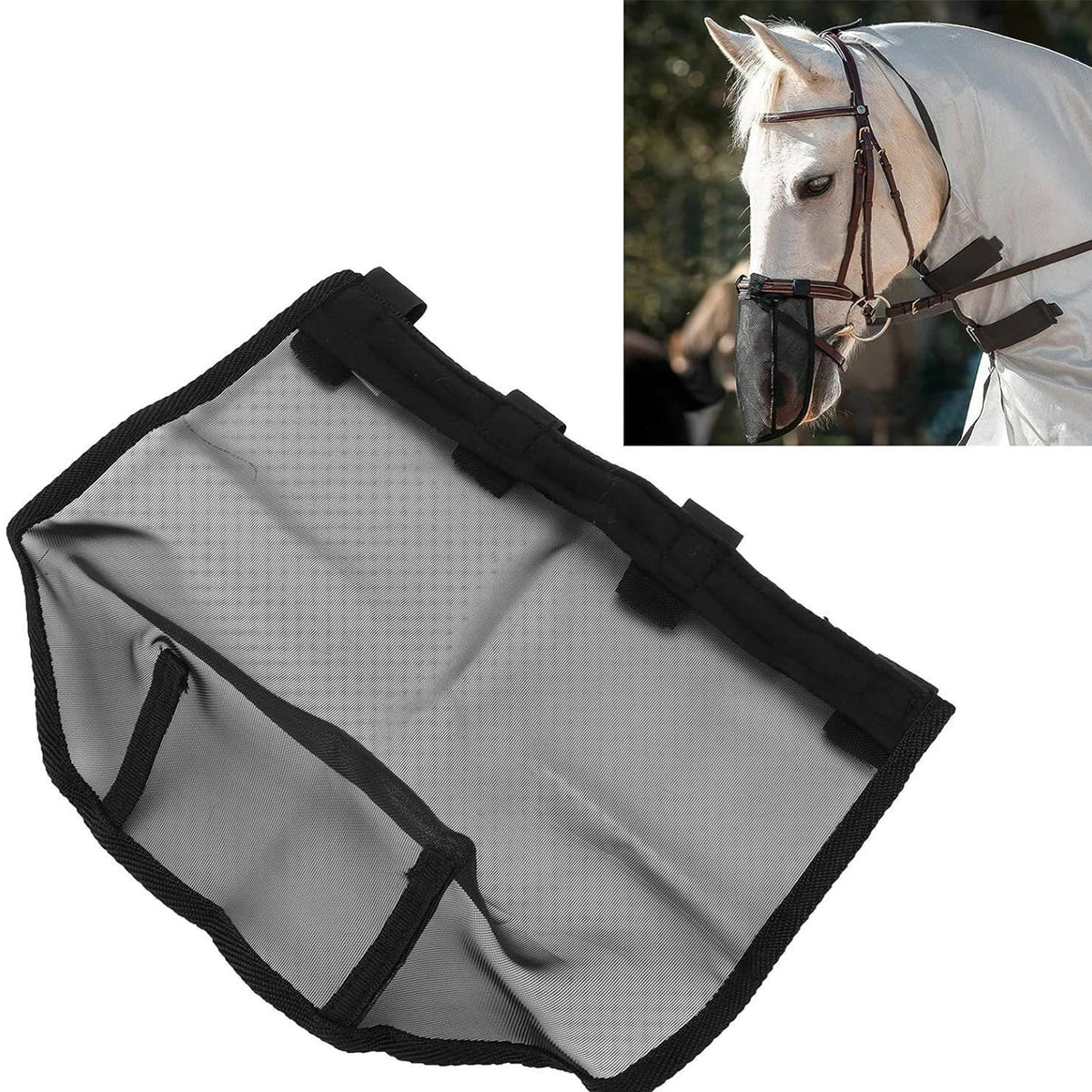 Breathable Mesh Horse Face Mask Protection - ProPawPet.com