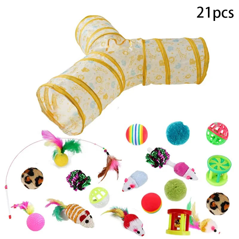 Cat Teaser Wand Toy Self Entertainment Maze - ProPawPet.com