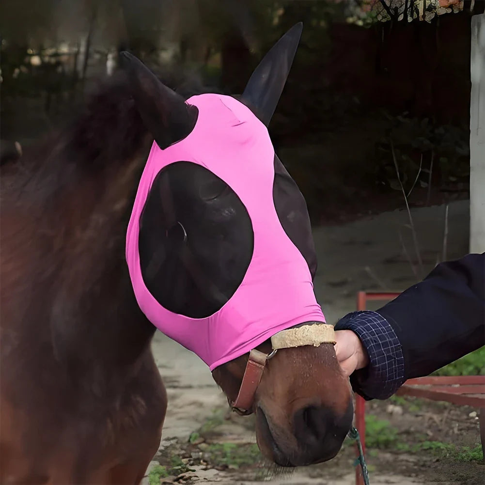 Mesh Fly Mask Hood Breathable Anti Fly - ProPawPet.com