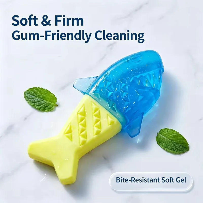TPR Fish Bone Dog Chew Toy Water Filled - ProPawPet.com