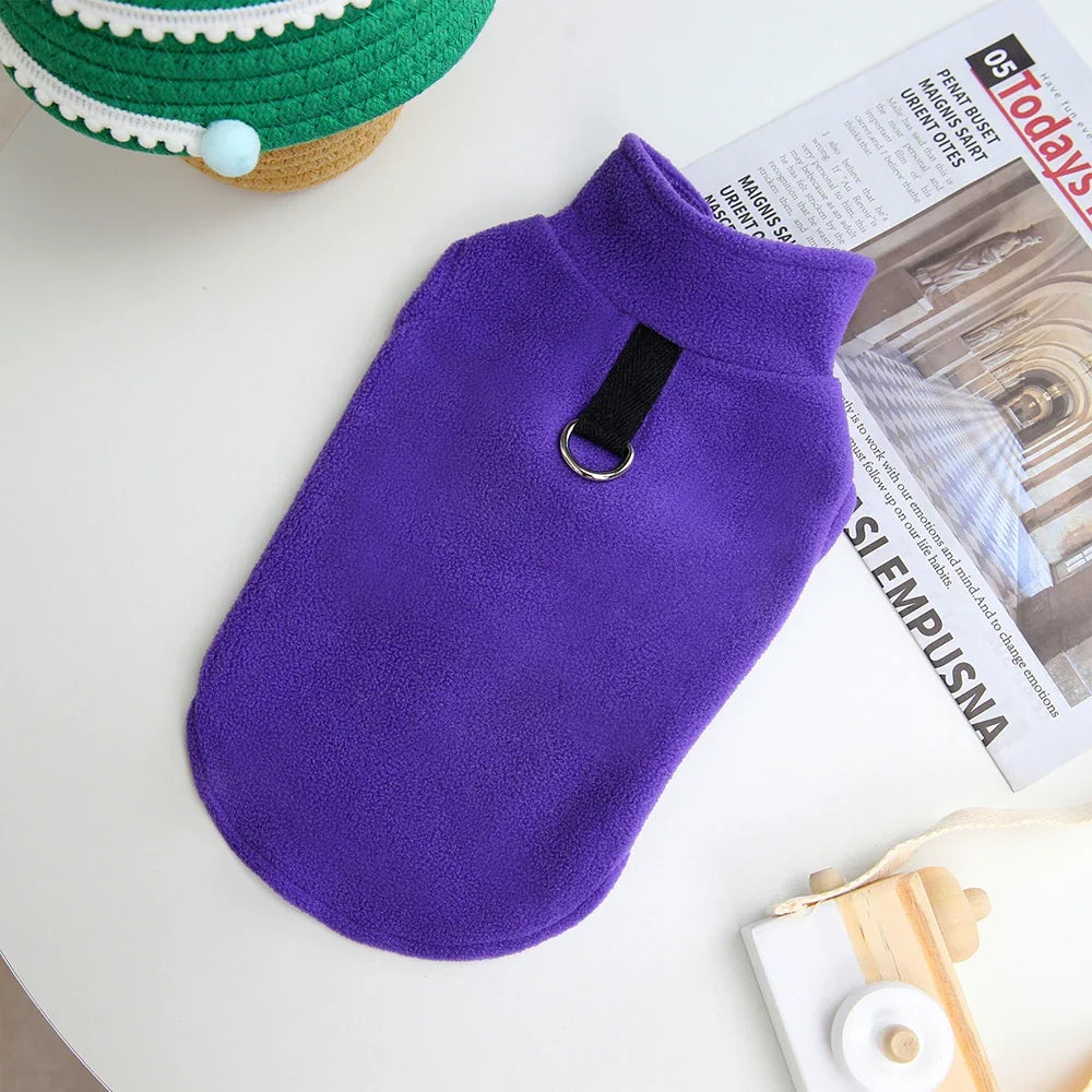 Warm Small Dog Clothes Soft Fleece Cat Dogs - ProPawPet.com