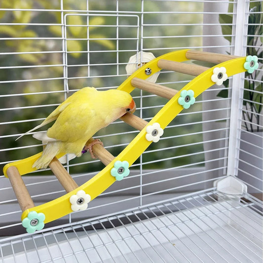 Parrot Climbing Ladder Bird Flower Bridge - ProPawPet.com